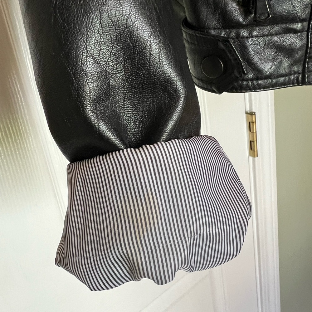 Anthropologie Vegan Leather Jacket - Picture 5 of 10